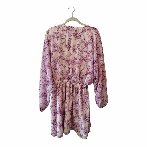 A New Day Pink Floral Dress - Picture 7 of 7